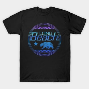 Retro Long Beach California T-Shirt